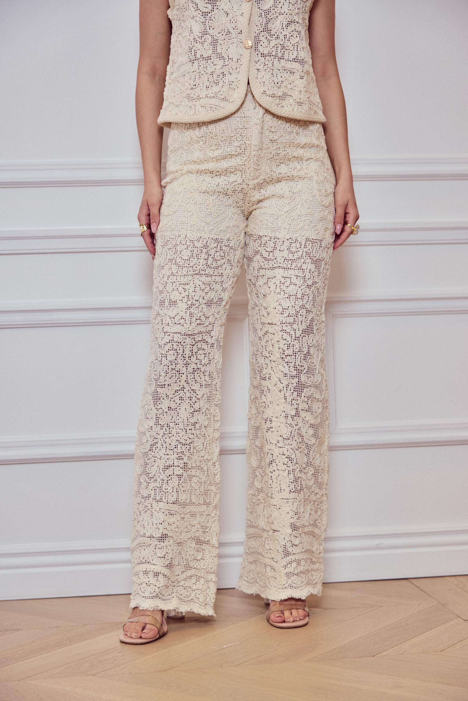 Wholesaler Frime Paris - Crochet pants