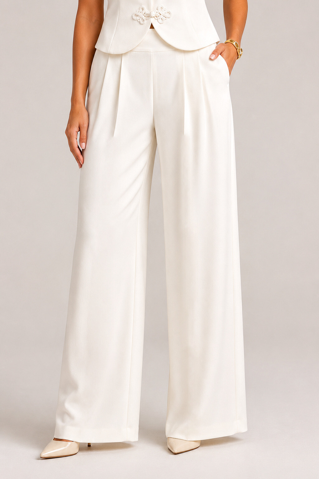 Grossiste Frime Paris - Pantalon avec taille élastique