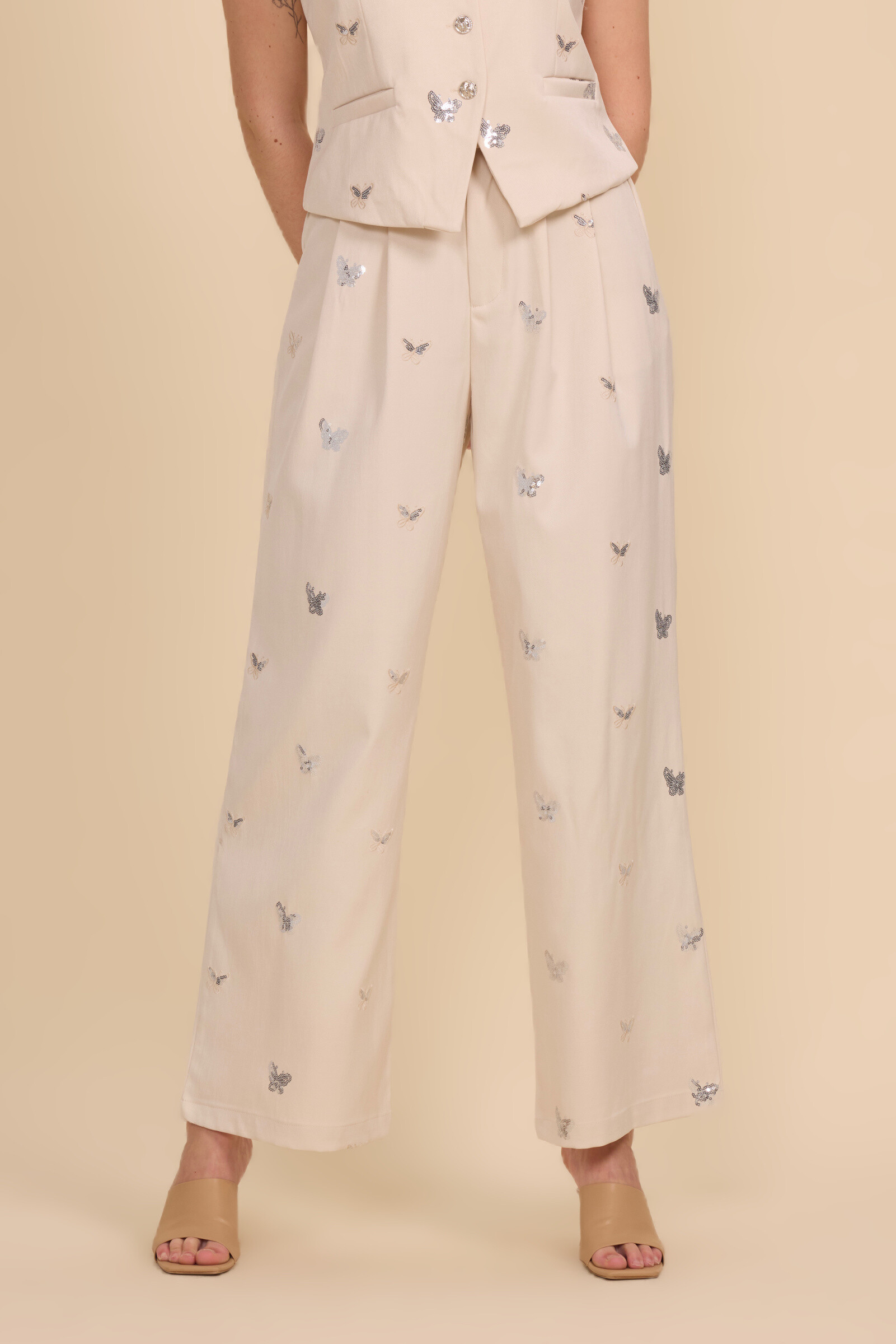 Grossista Frime Paris - Pantaloni fantasia farfalle