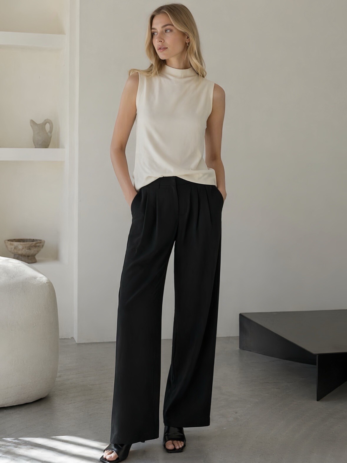 Mayorista Frime Paris - Pantalón sastre fluido