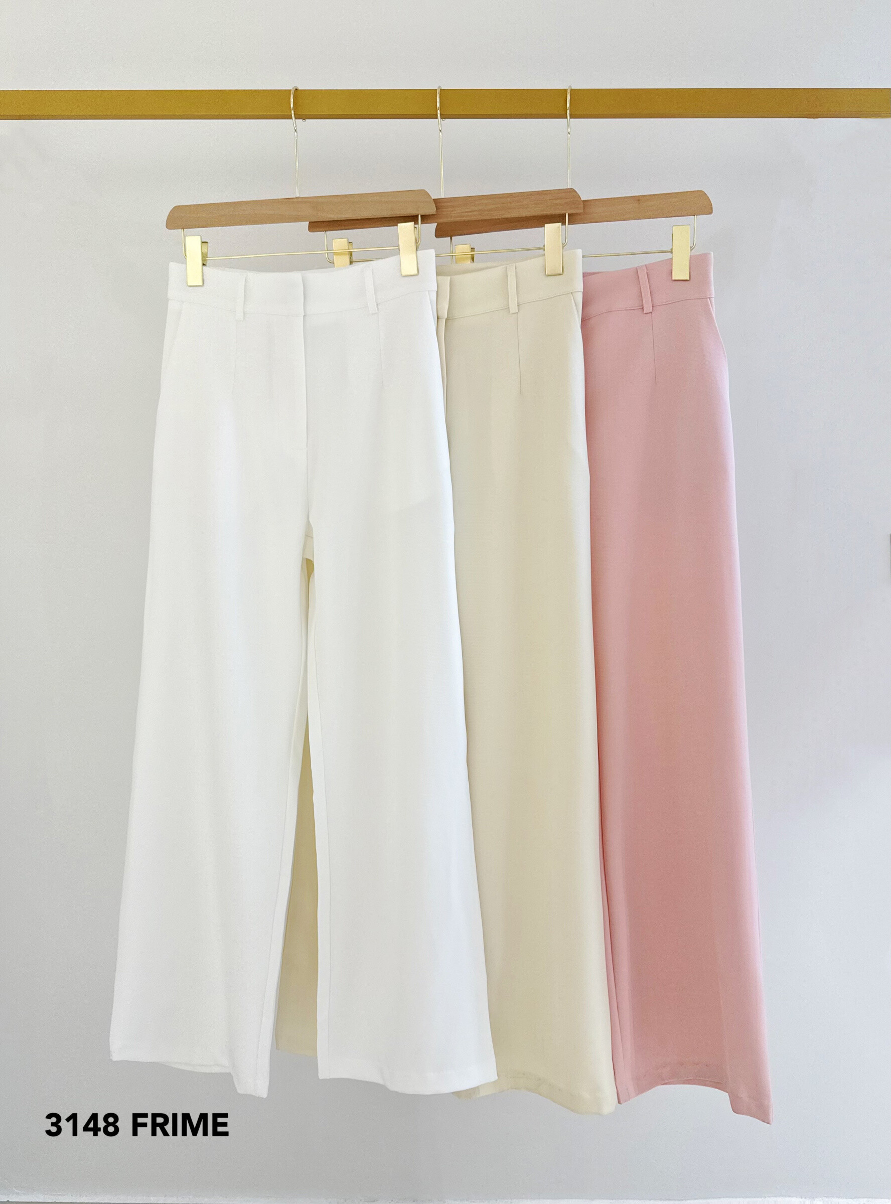 Wholesaler Frime Paris - High waist right pants