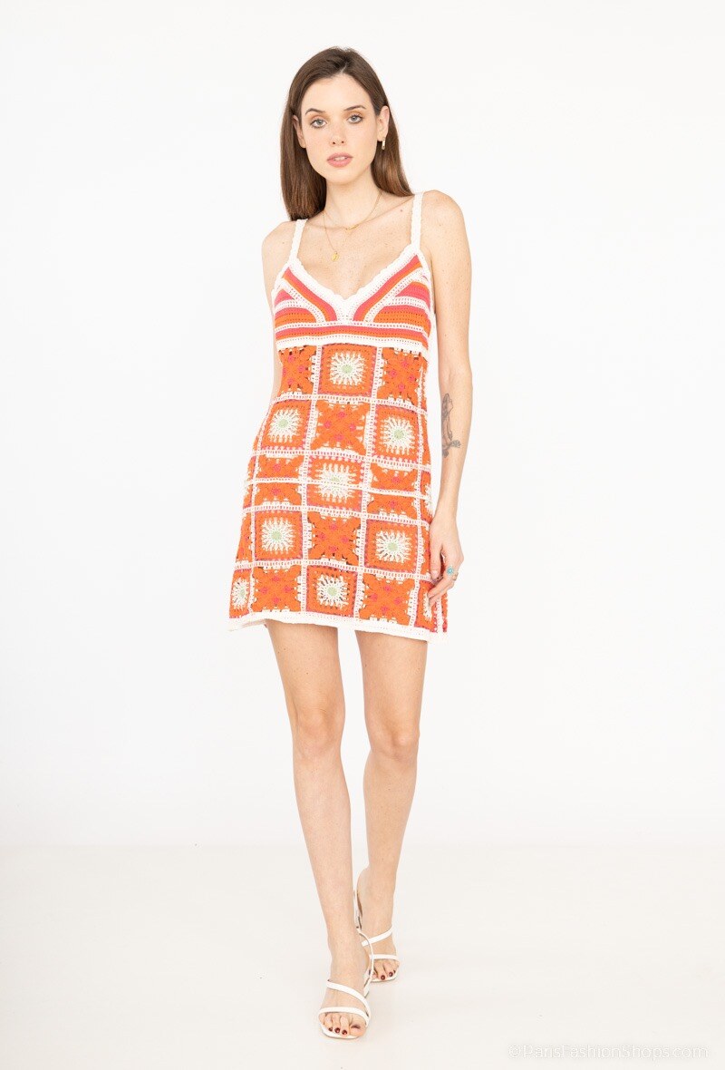 Grossiste Frime Paris - Robe en crochet