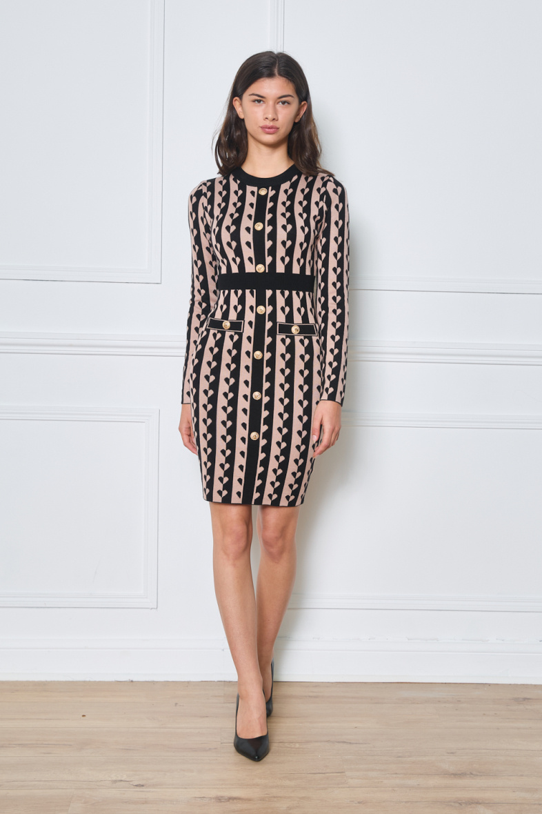 Großhändler Frime Paris - Kurzes Strickkleid