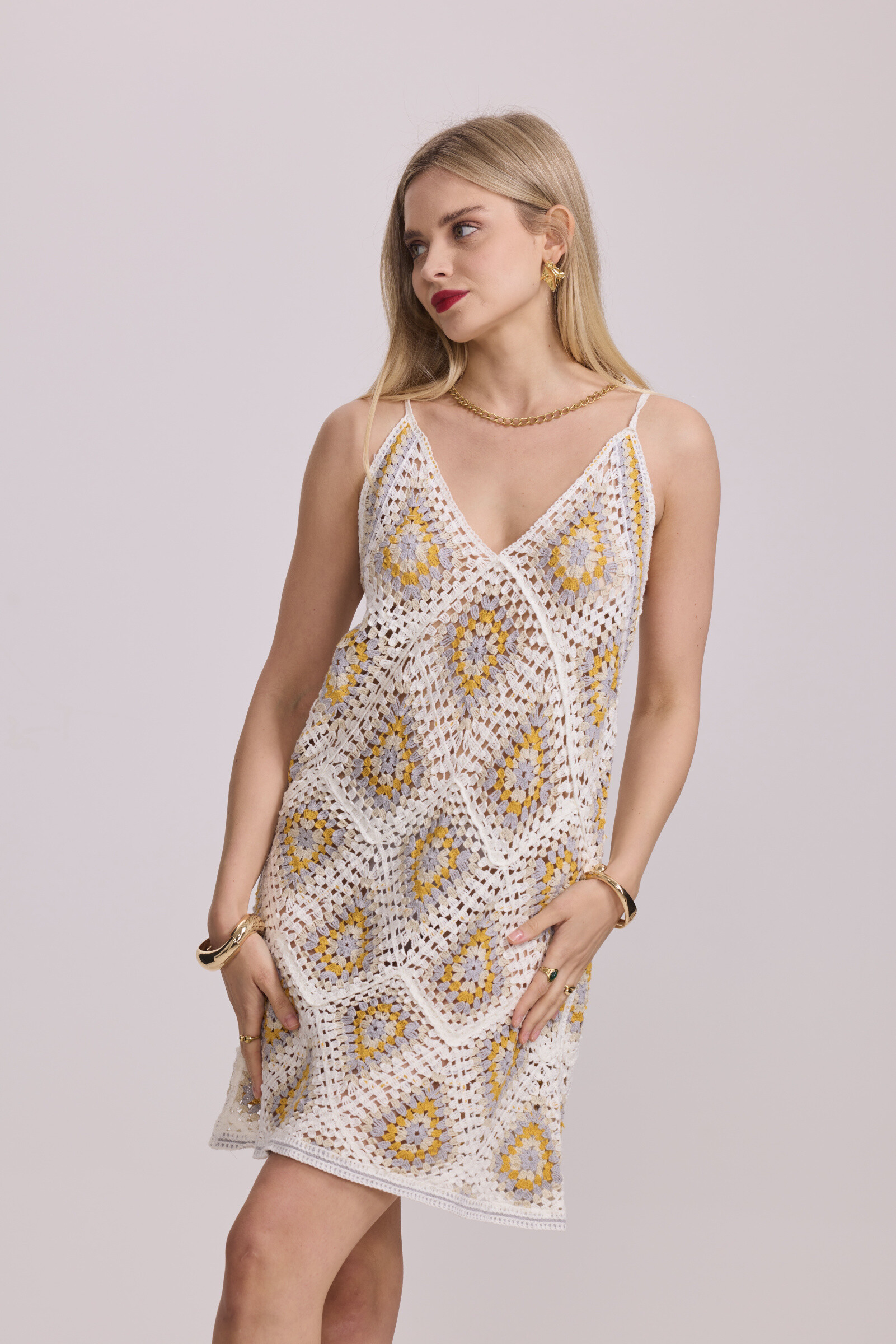 Grossiste Frime Paris - Robe en crochet