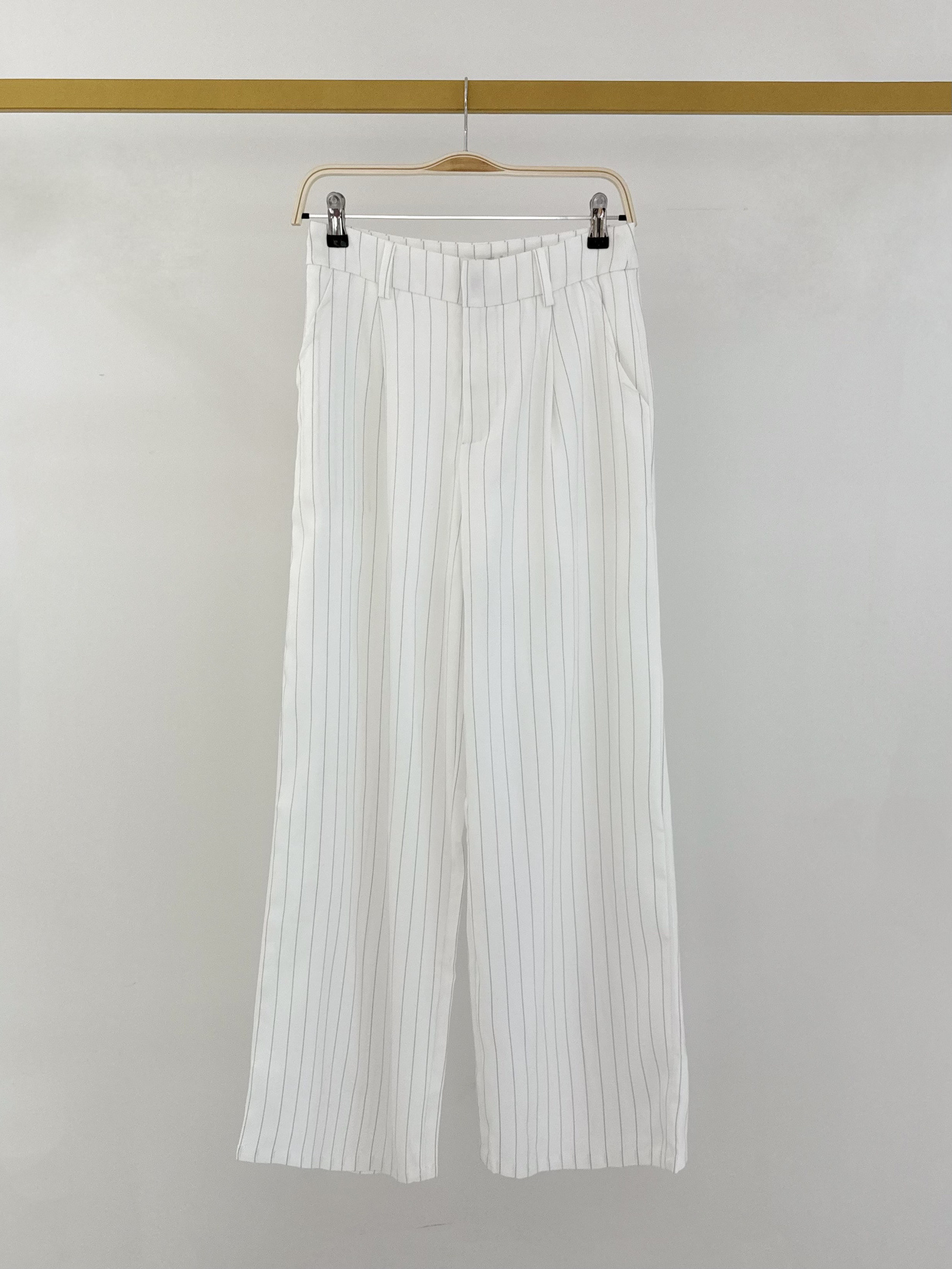 Grossiste Frime Paris - Pantalon structuré rayé