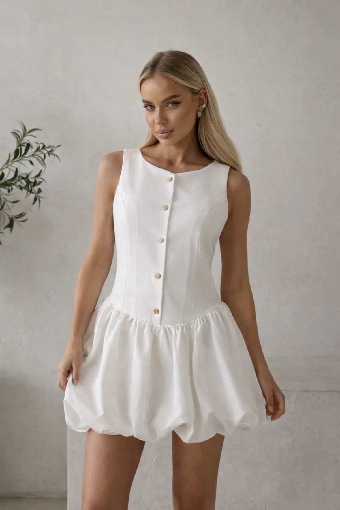 Grossiste Frime Paris - Robe courte ballon