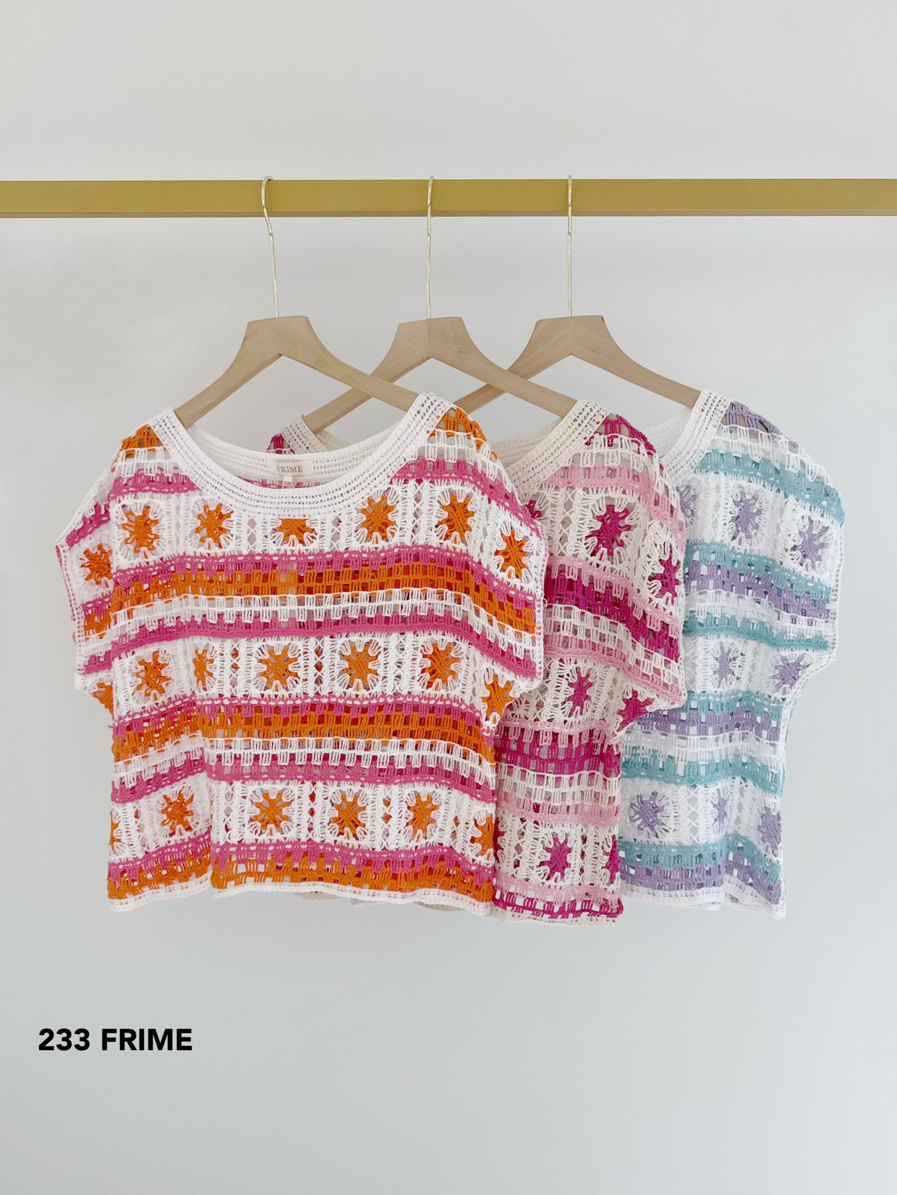 Wholesaler Frime Paris - Crochet top