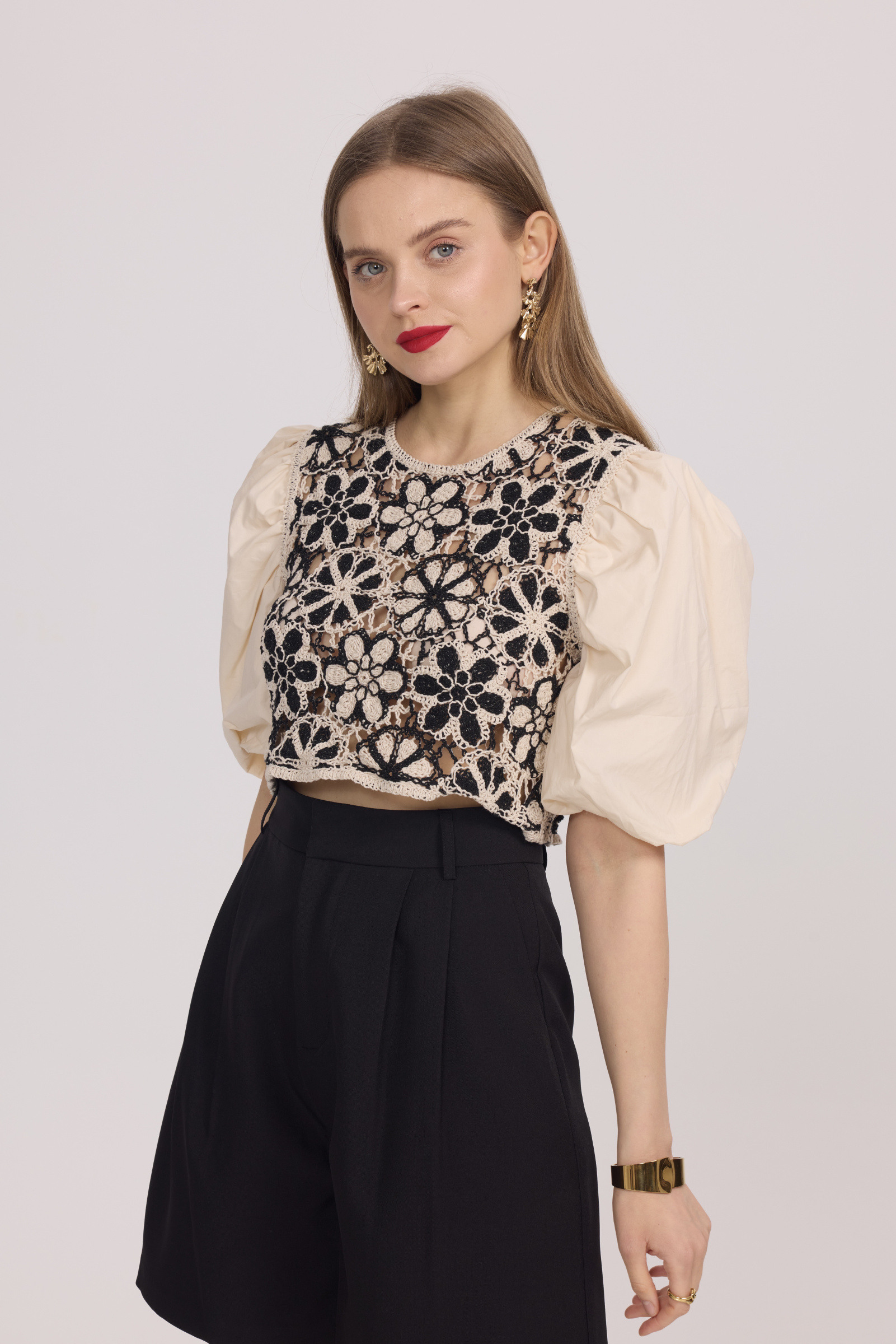 Großhändler Frime Paris - Häkel-Top