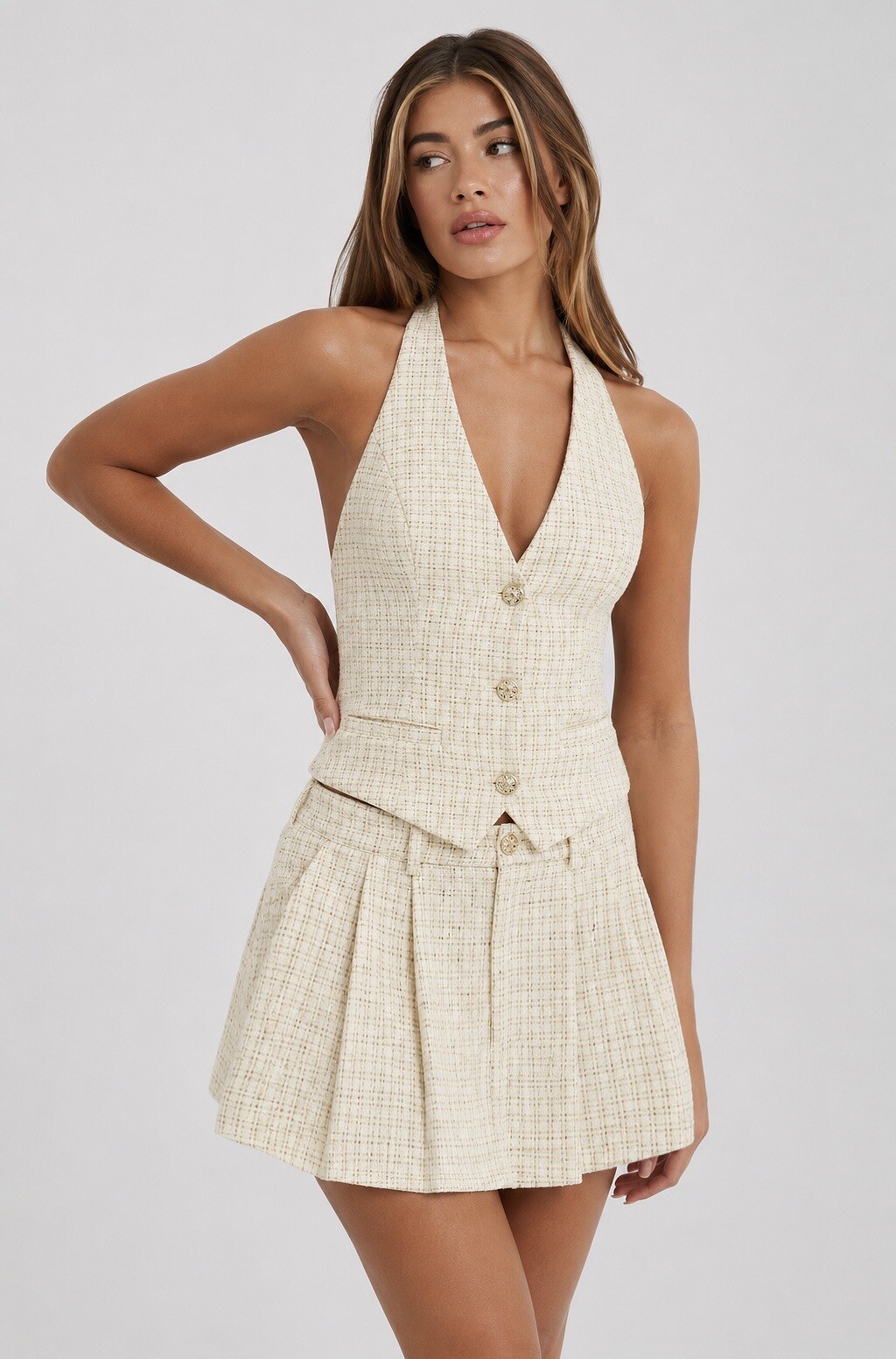 Mayorista Frime Paris - Top de traje de tweed