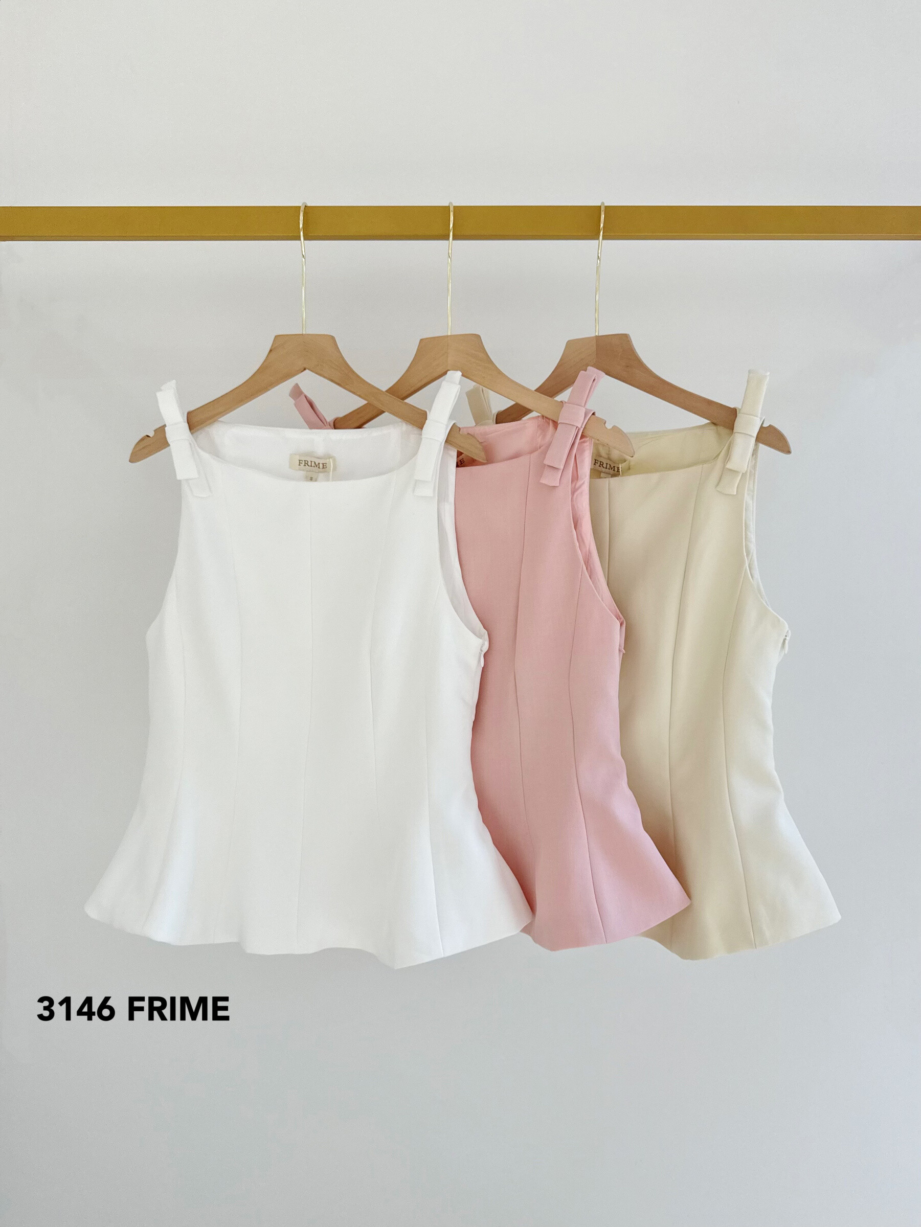 Wholesaler Frime Paris - Top to straps knot