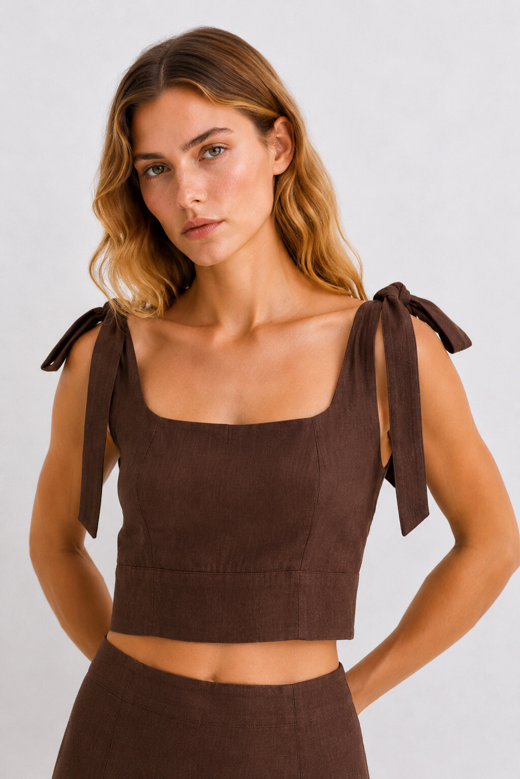 Grossiste Frime Paris - Top bretelle à nouer