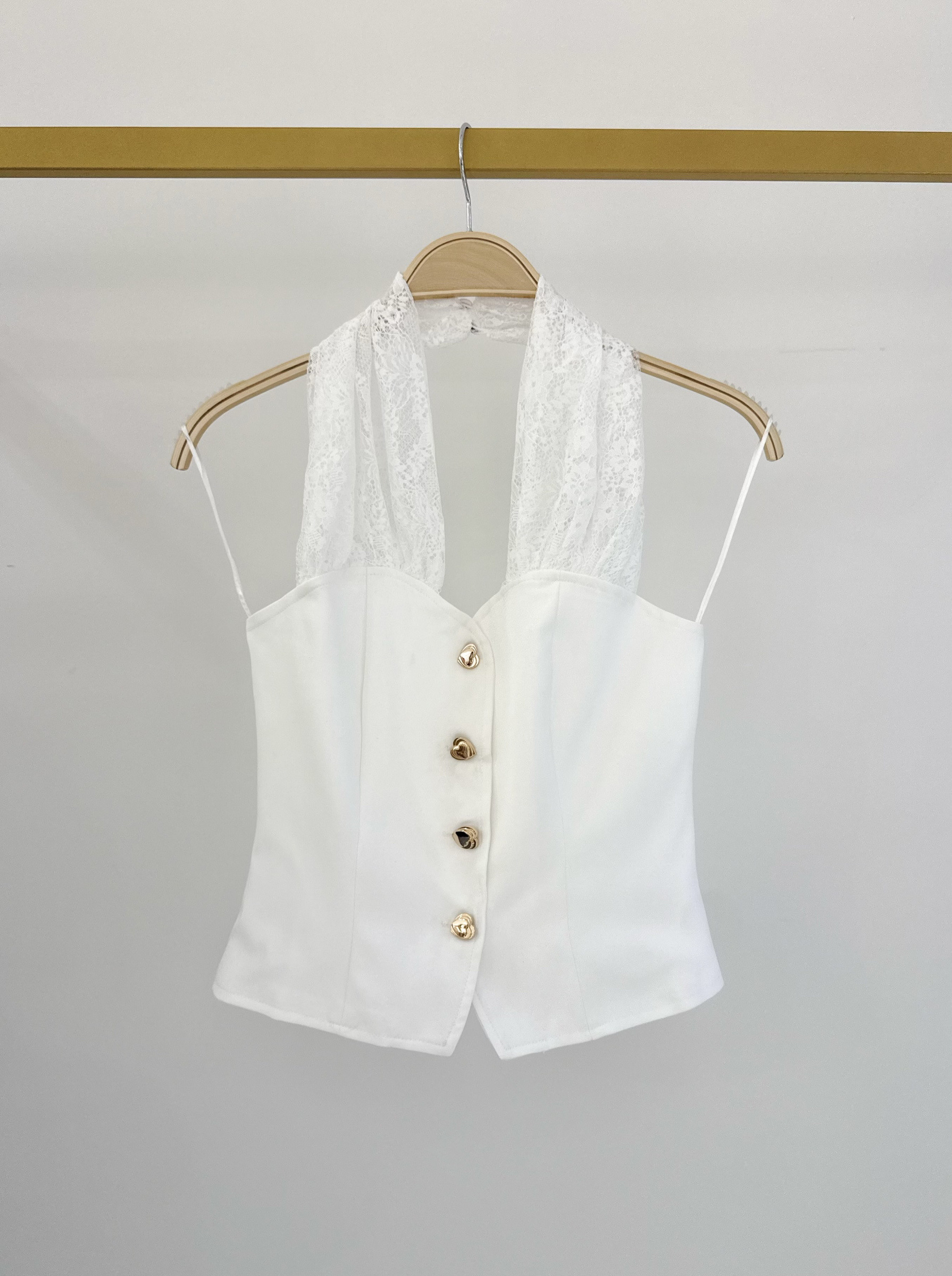 Mayorista Frime Paris - Top con espalda de encaje