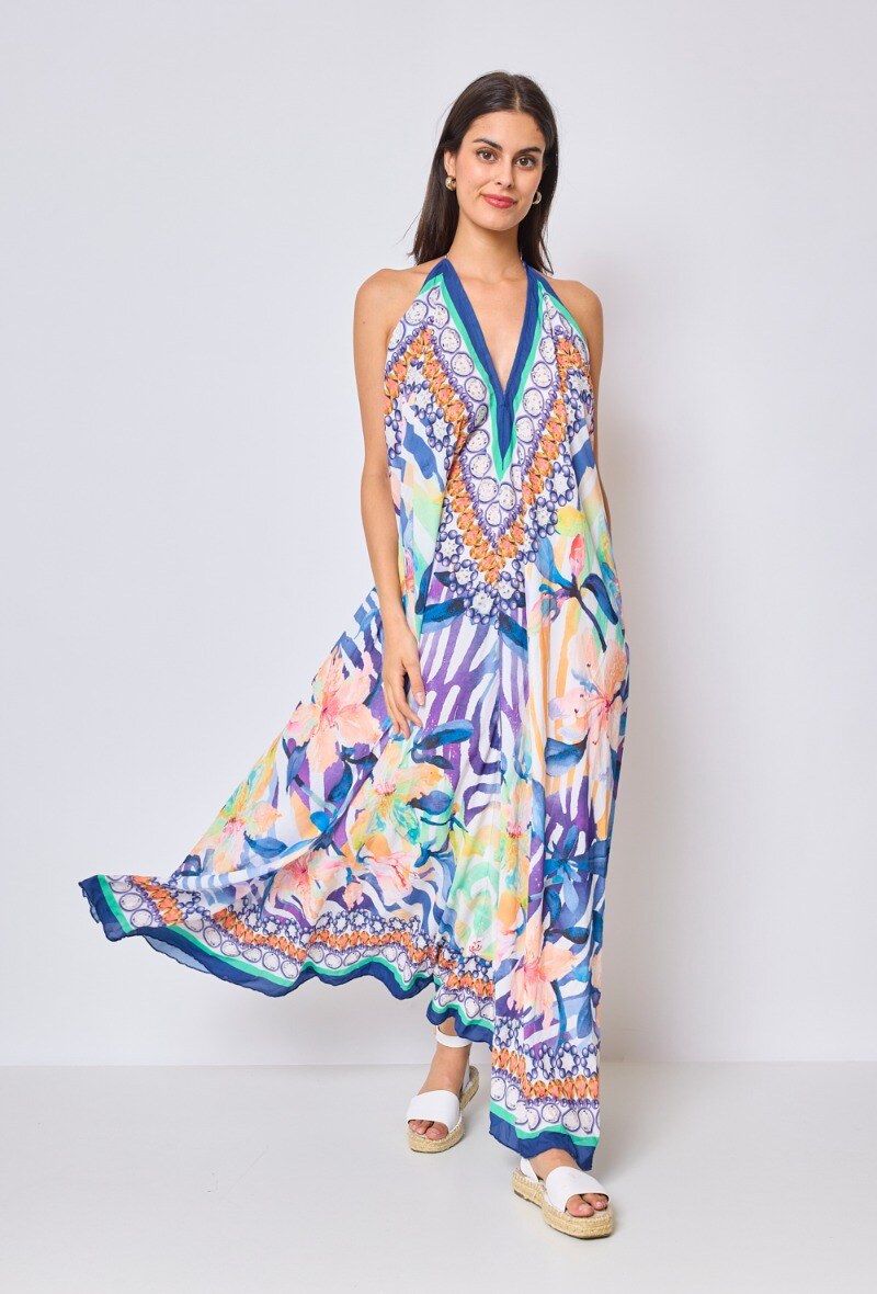 Großhändler Frime Paris - Rückenfreies langes Kleid