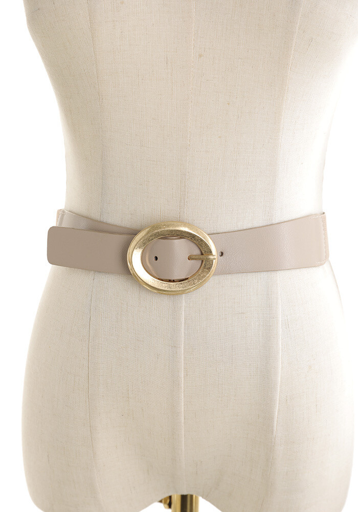 Wholesaler Jamilla - Simple waist belt in PU with elastic