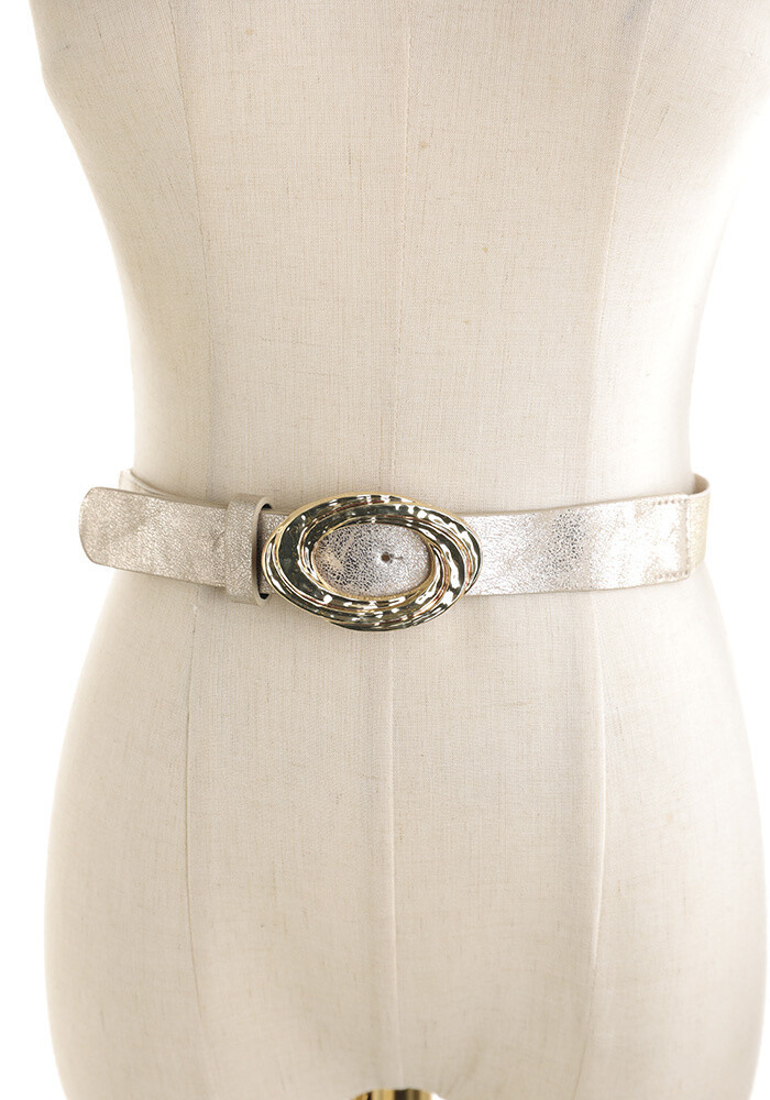 Wholesaler Jamilla - Belt with oval buckle in PU
