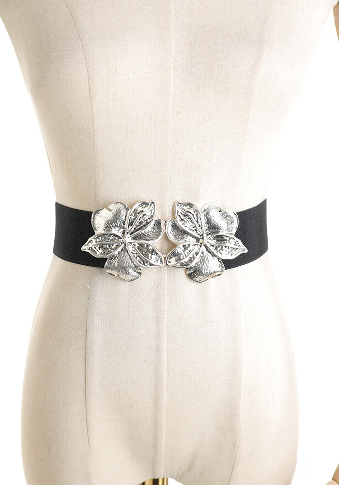 Wholesaler Jamilla - Elastane belt with metal buckle
