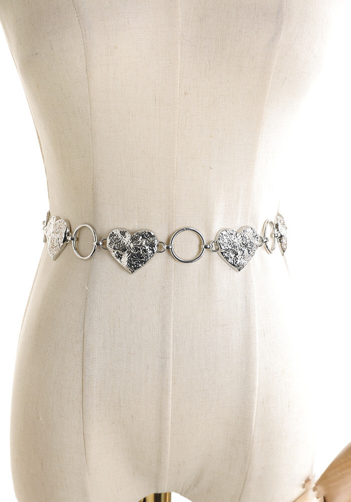 Wholesaler Jamilla - Jeweled belt with little hearts