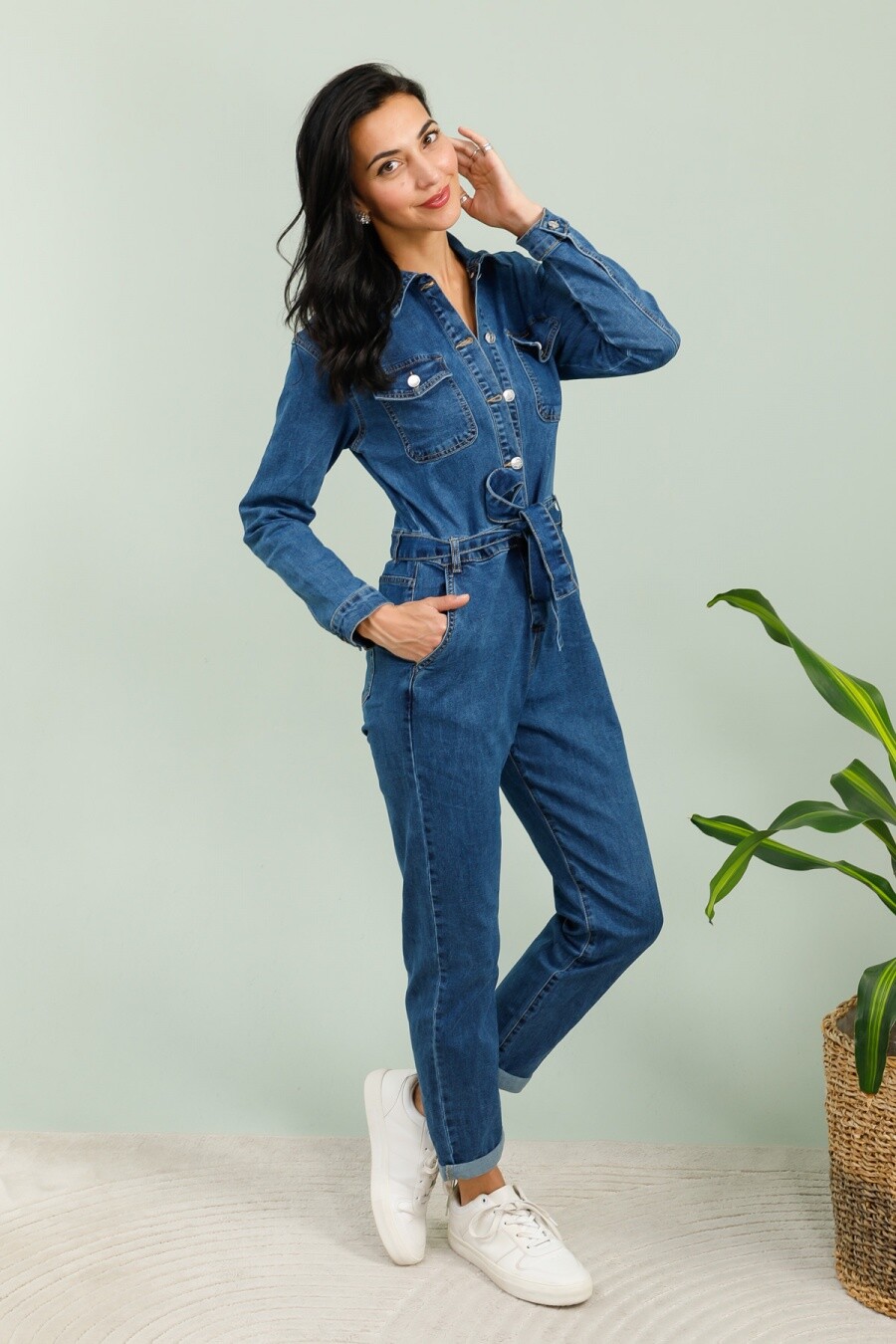 Großhändler G-Smack - blaue Overall