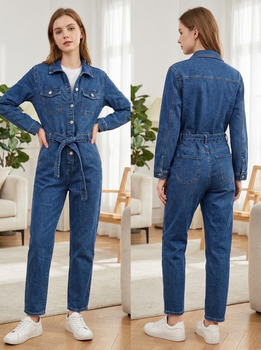 Wholesaler G-Smack - Blue jumpsuit