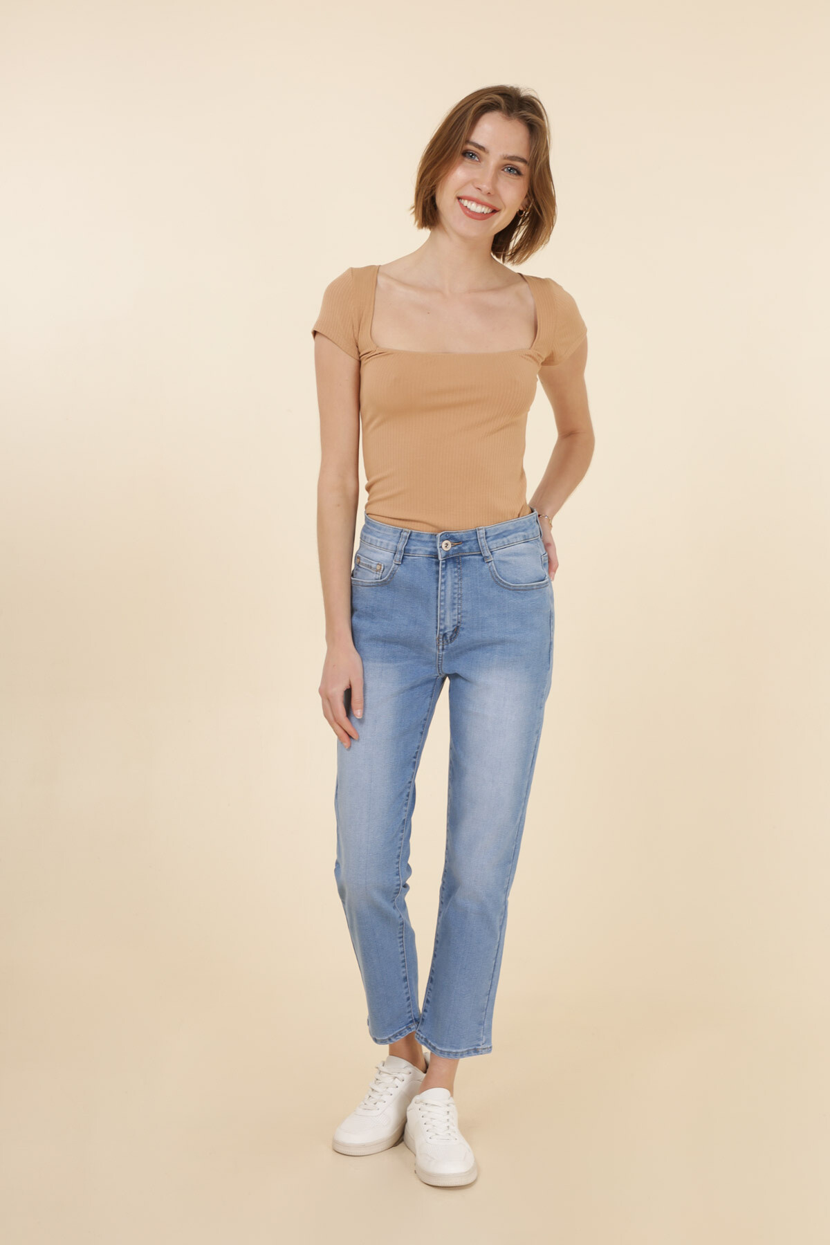 Wholesaler G-Smack - Large size blue jeans