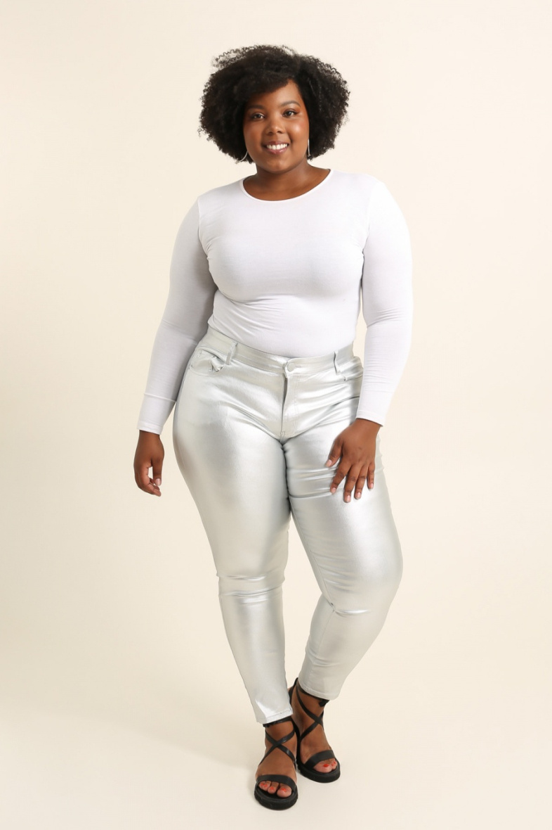 Wholesaler G-Smack - plus size faux leather pants