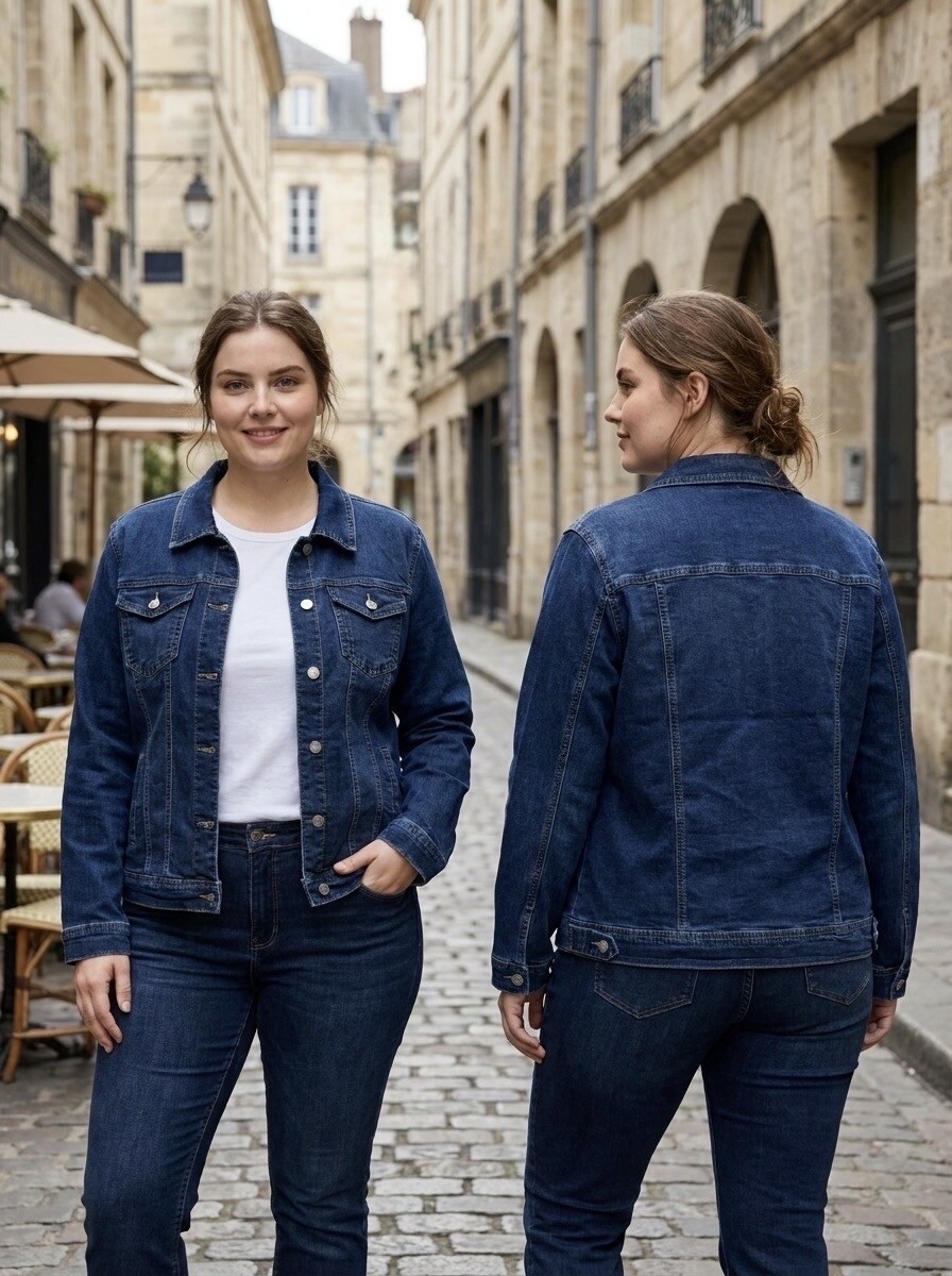 Wholesaler G-Smack - blue jacket in super size