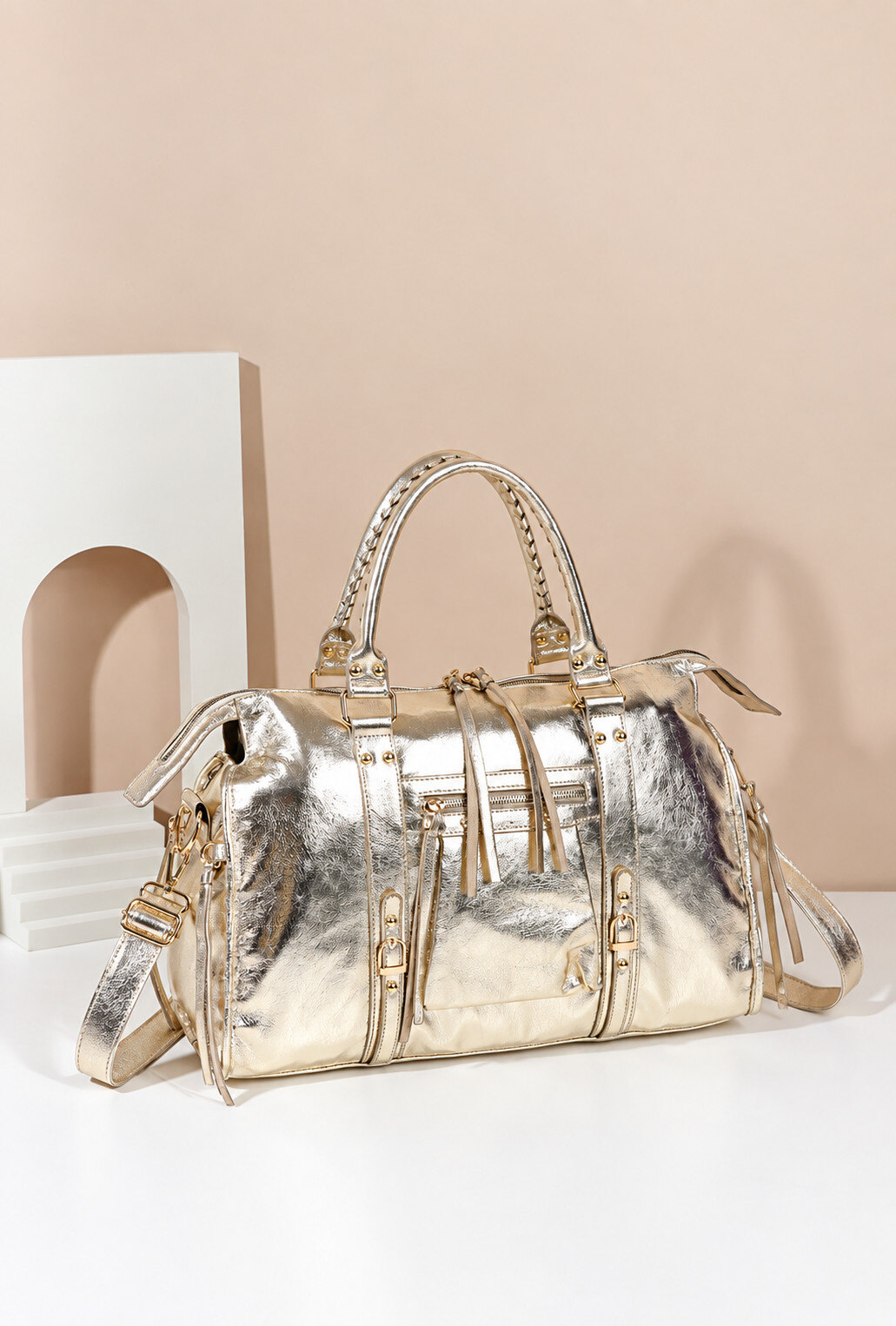 Mayorista Gallantry Paris - Bolso Tote Metálico Gallantry