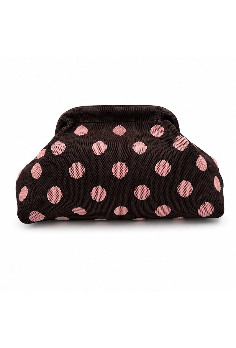 Wholesaler Gallantry Paris - Gallantry Large Polka Dot Clutch