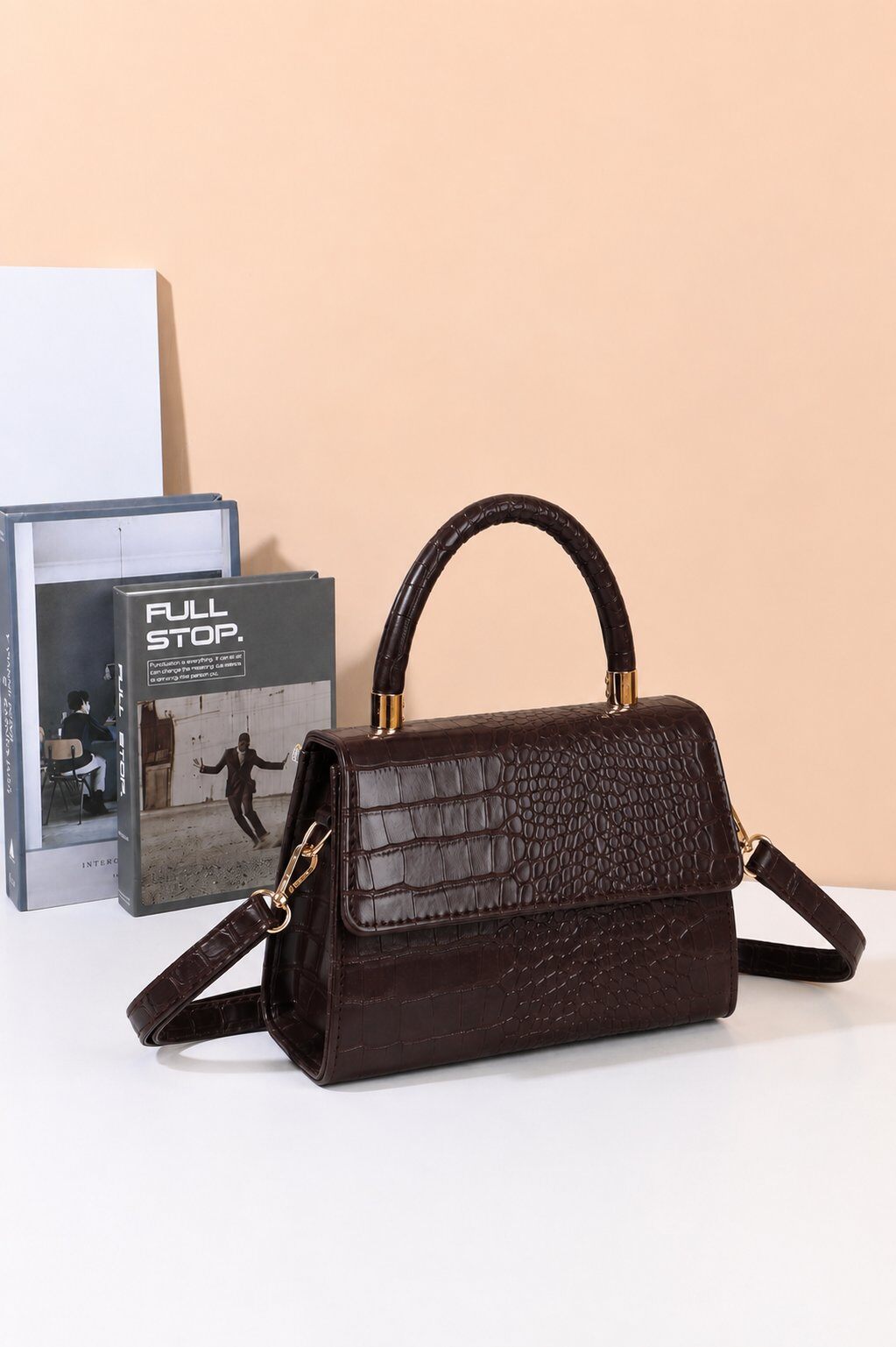 Wholesaler Gallantry Paris - Gallantry Croc-Effect Handbag