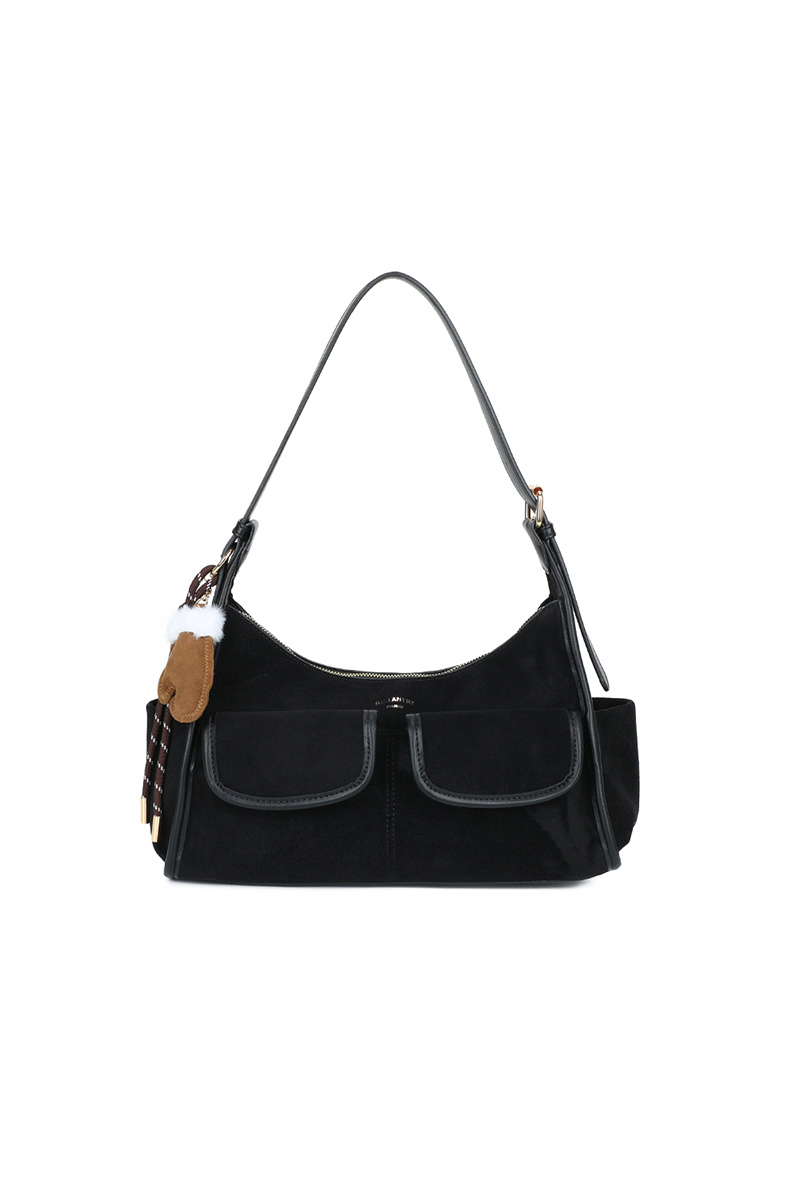 Grossista Gallantry Paris - Borsa a mano in suede Gallantry