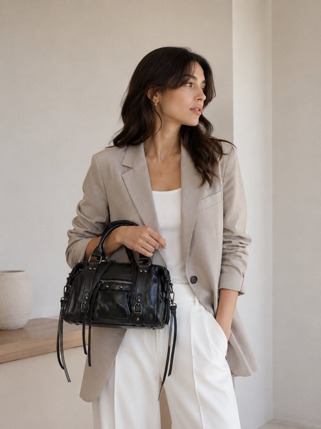 Wholesaler Gallantry Paris - Gallantry Metallic Handbag