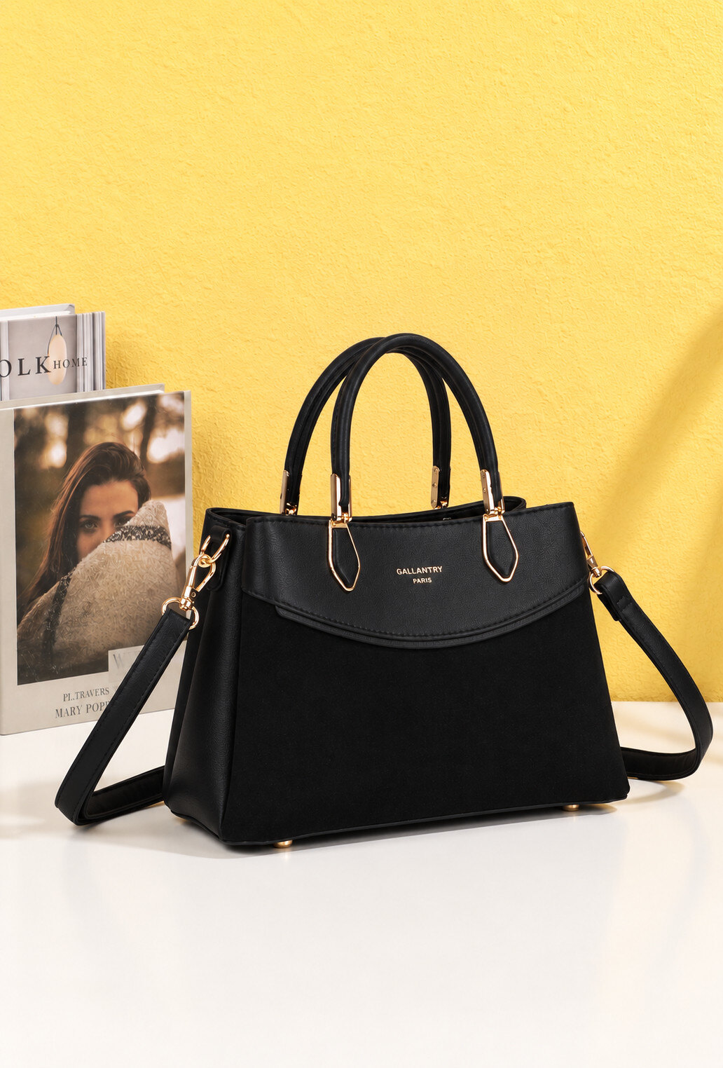Wholesaler Gallantry Paris - Gallantry Two-Tone Handbag