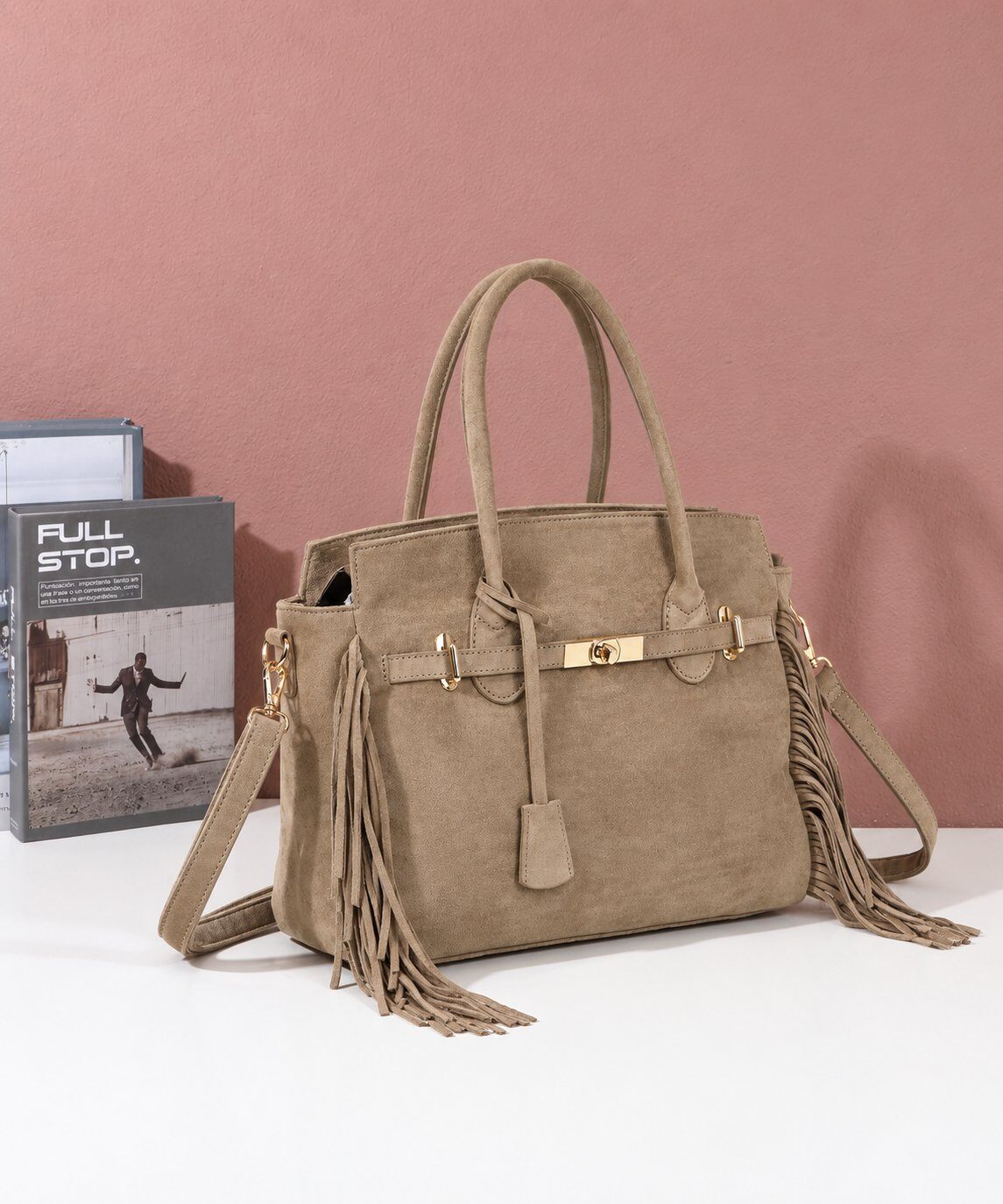 Wholesaler Gallantry Paris - Gallantry Side Fringe Handbag