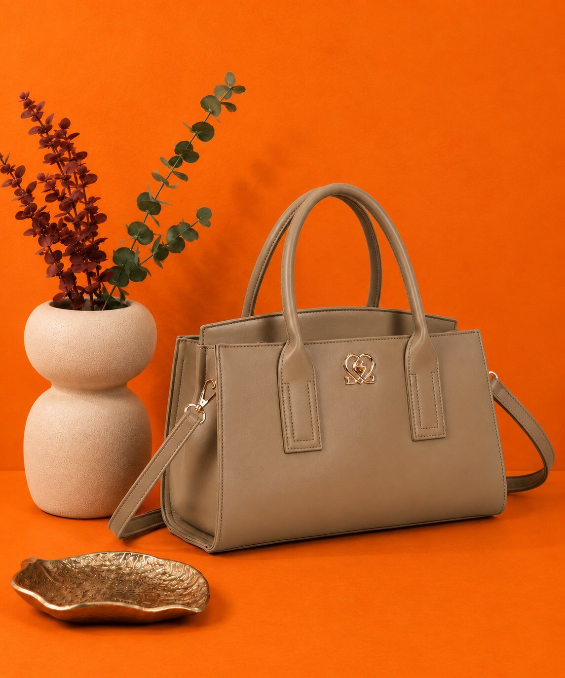 Wholesaler Gallantry Paris - Gallantry handbag with front logo