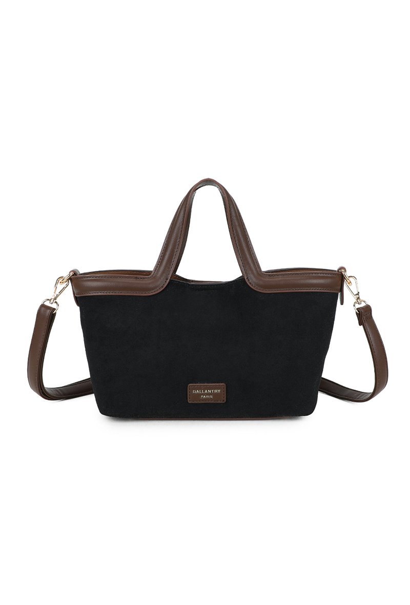 Großhändler Gallantry Paris - Gallantry Zweifarbige Handtasche aus verschiedenen Materialien