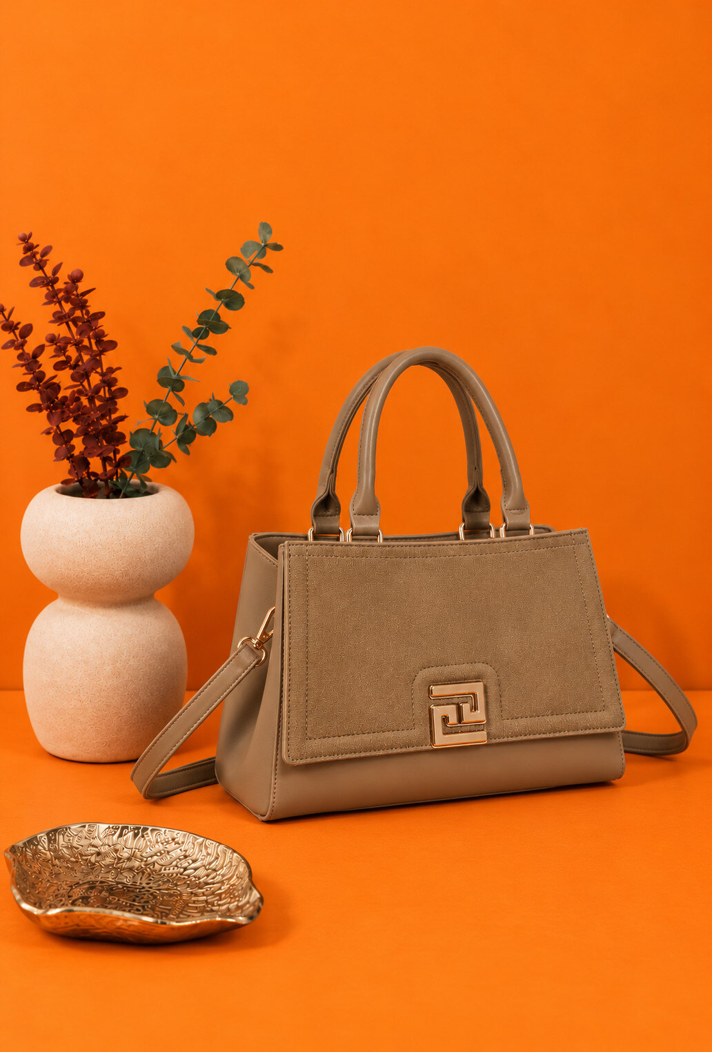 Wholesaler Gallantry Paris - Gallantry Two-Tone Handbag