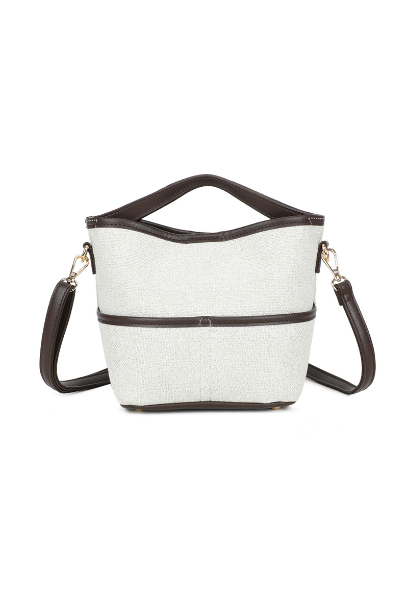Großhändler Gallantry Paris - Gallantry Zweifarbige Handtasche aus verschiedenen Materialien