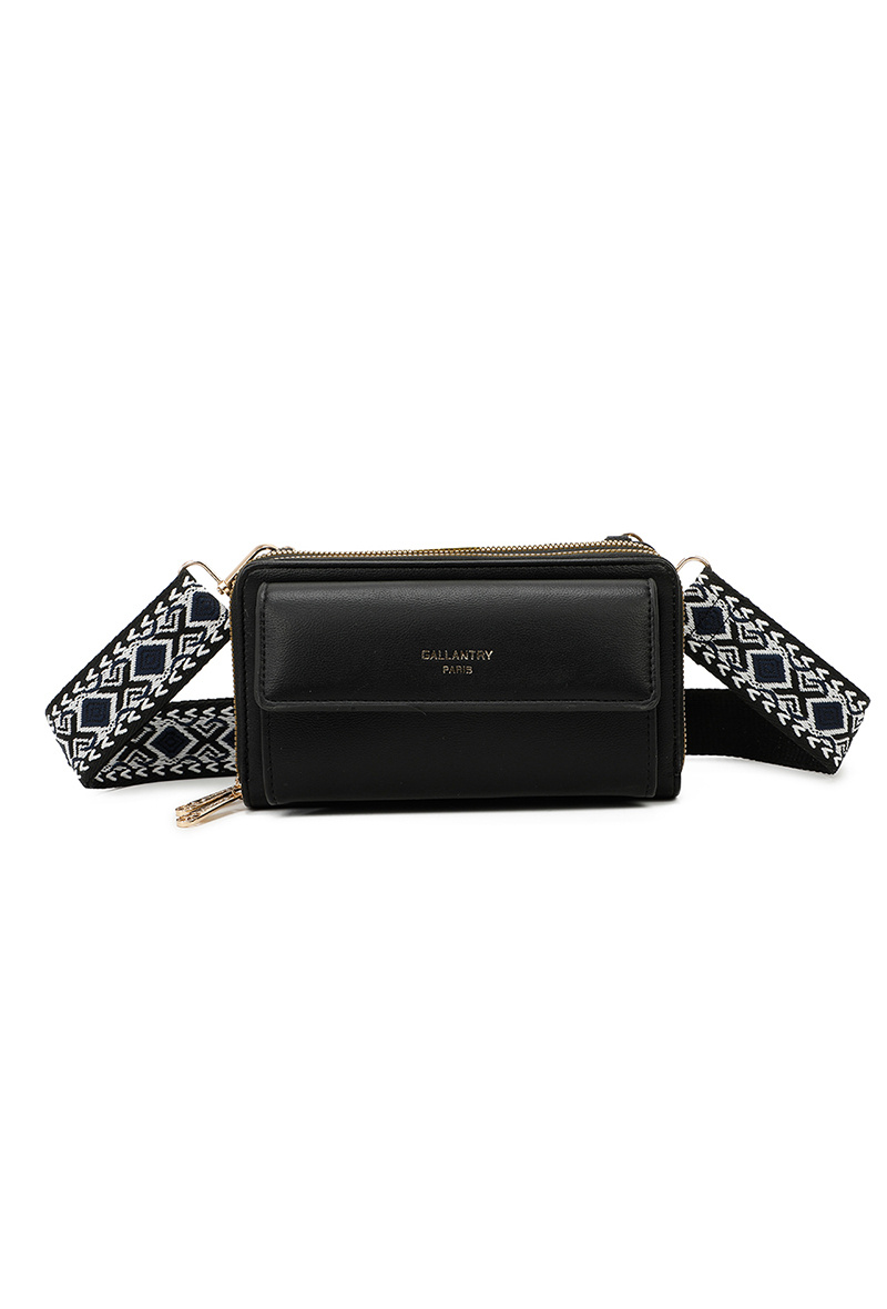 Wholesaler Gallantry Paris - Gallantry Crossbody Wallet Pouch