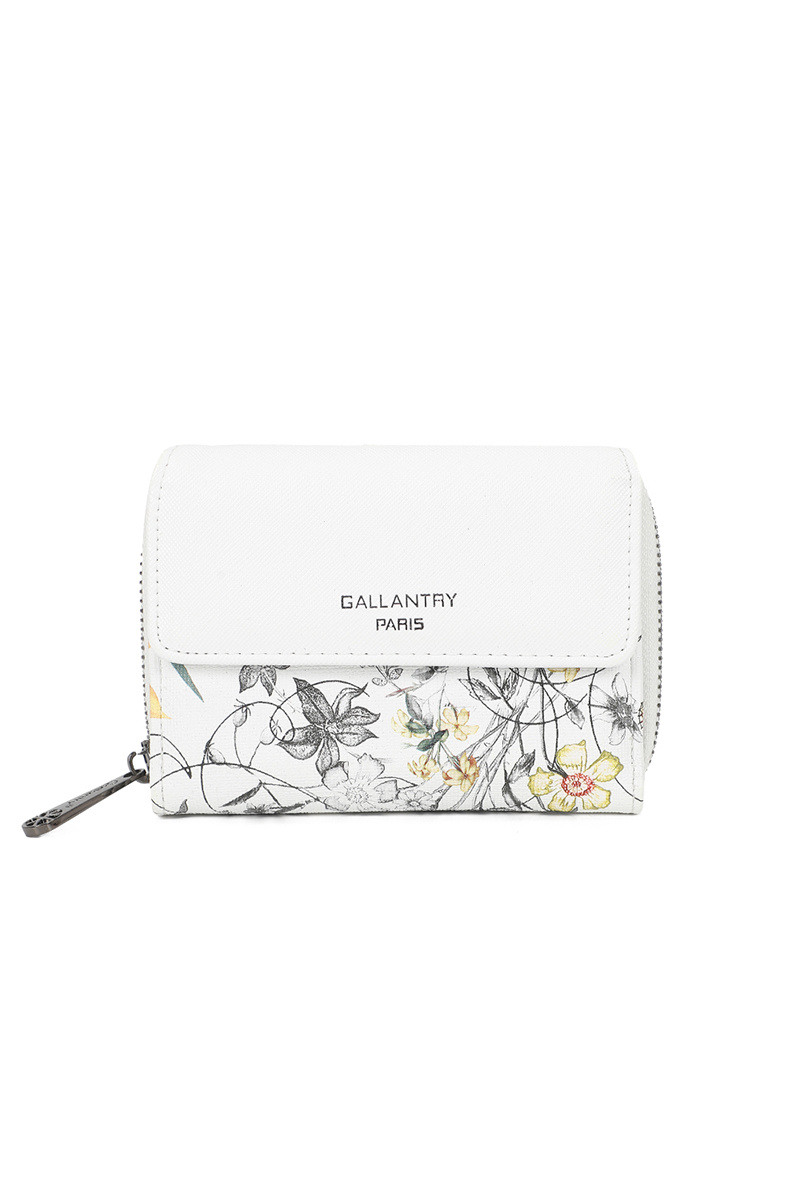 Wholesaler Gallantry Paris - Gallantry flower print wallet