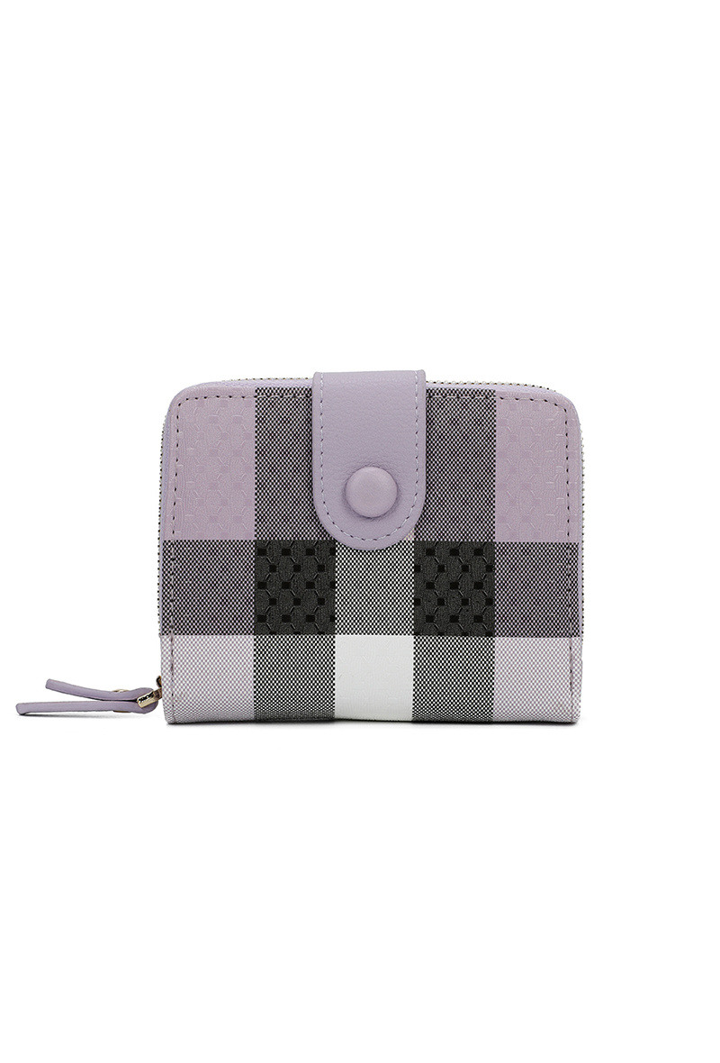 Wholesaler Gallantry Paris - Gallantry checkered wallet