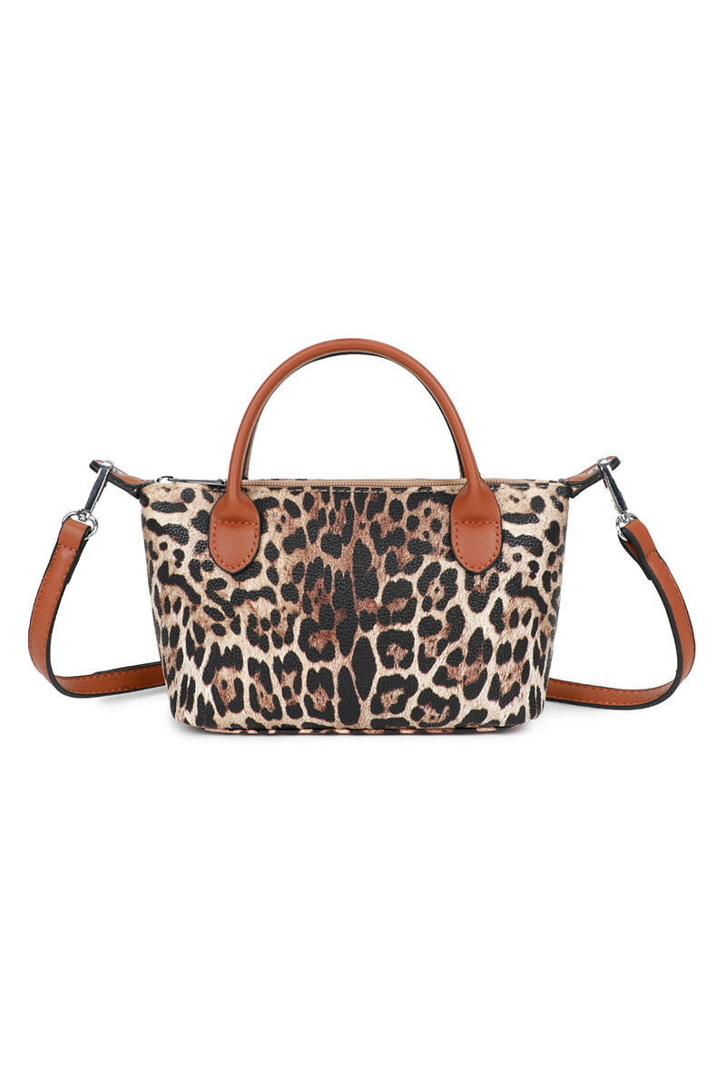 Großhändler Gallantry - Abnehmbare Schulterhandtasche mit Animal-Print von Gallantry