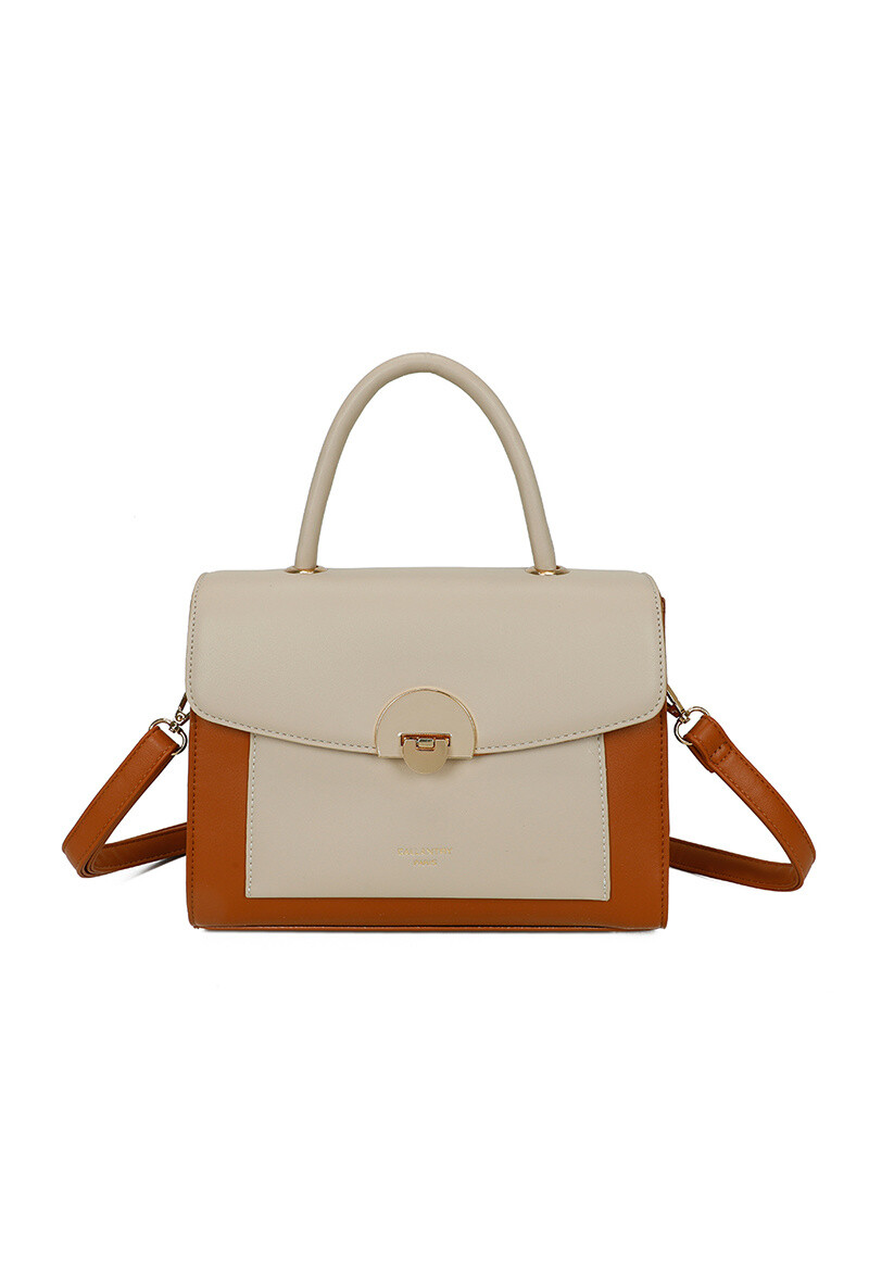 Wholesaler Gallantry - Gallantry two -color handbag
