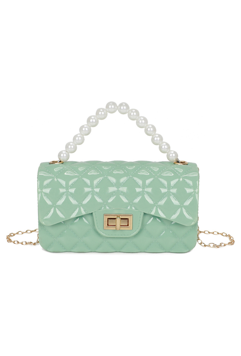 Wholesaler Gallantry Paris - Gallantry Shiny Quilted Handbag