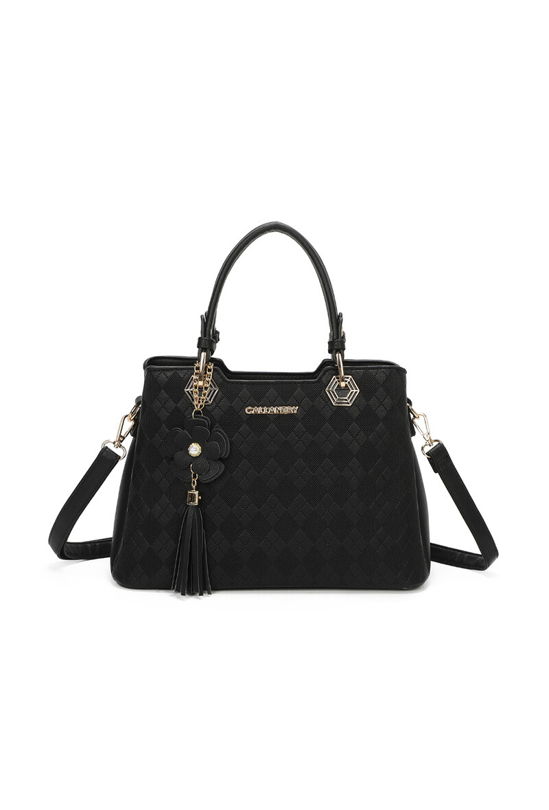 Wholesaler Gallantry - Gallantry flower fringe print handbag