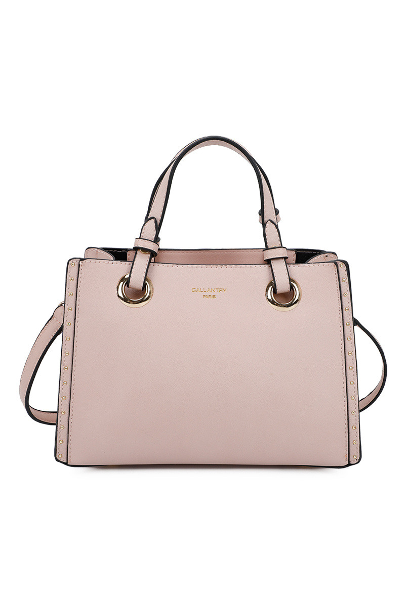 Sac Bandoulière Rose Perle En Simili Cuir - Neuf Avec Étiquettes
