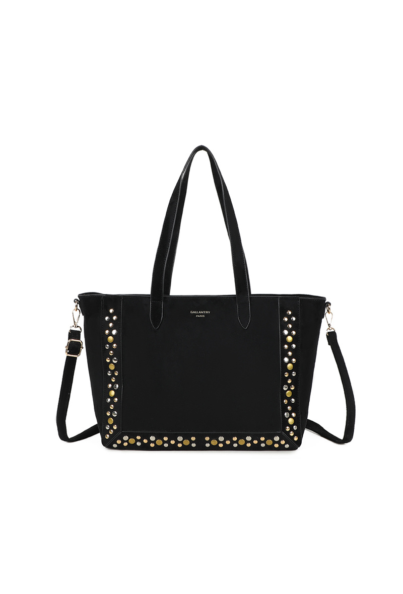 Wholesaler Gallantry Paris - Gallantry Studded Suede Handbag