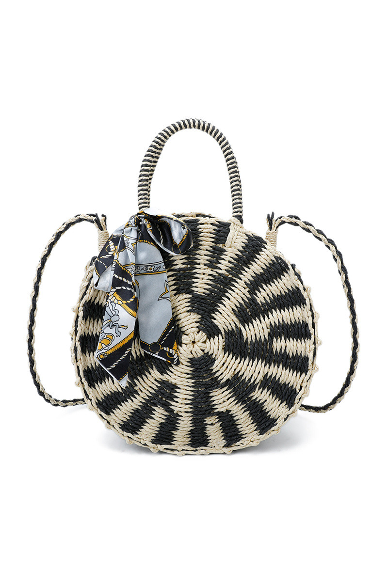 Wholesaler Gallantry Paris - Gallantry round basket bag