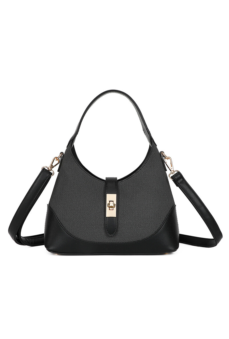 Wholesaler Gallantry - Gallantry two -color handbag