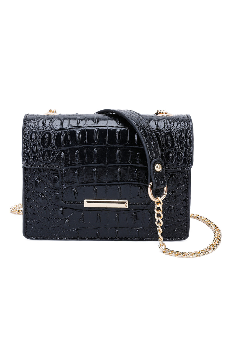 Wholesaler Gallantry Paris - Gallantry croc-effect shoulder bag