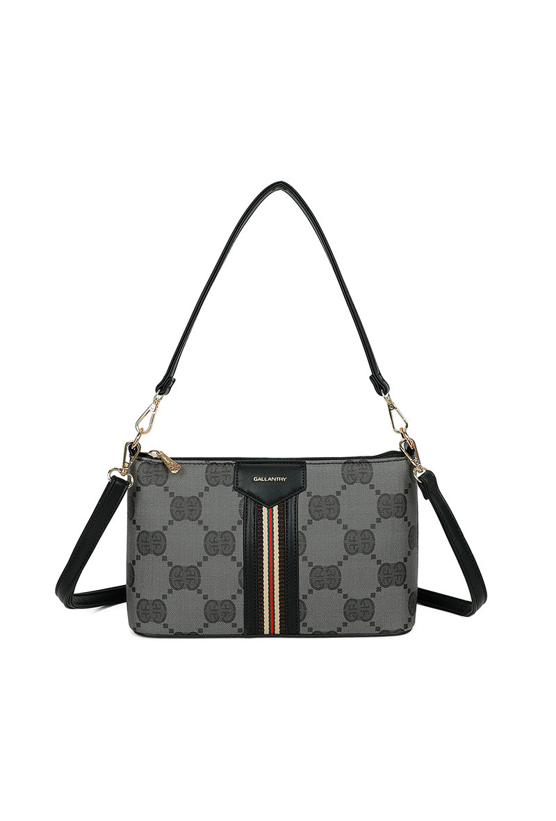 Wholesaler Gallantry Paris - Gallantry stripe printed shoulder bag